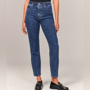Abercrombie Curve Love High Rise Mom Jean